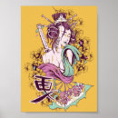 Buscar samurai arte Geisha