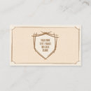 Buscar caballero medieval tarjetas de visita Plantilla