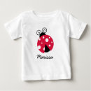 Buscar ladybug bebe camisetas Nombre
