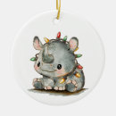 Buscar rinoceronte adornos Navidades