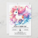 Buscar caballo feliz invitaciones Unicornio