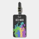 Buscar saxofón etiquetas para maletas Banda
