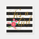 Buscar rayas blancas negras servilletas Para ellos