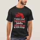 Buscar mariscos camisetas Rojo