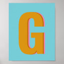Buscar letras del alfabeto posters Colorido