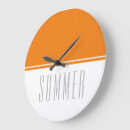 Buscar mandarina relojes de pared Verano