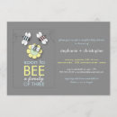 Buscar manosee la abeja invitaciones Muchacho