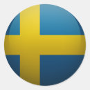 Buscar bandera de suecia pegatinas Azul