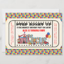 Buscar circus party invitaciones Fiesta