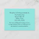 Buscar aquamarine tarjetas e invitaciones Elegante