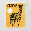 Buscar zebra postales Retro