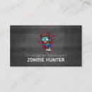 Buscar zombie tarjetas de visita Monstruo