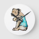Buscar pitbull relojes de pared Divertido