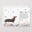 Buscar perro salchicha invitaciones Acuarela