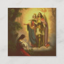 Buscar santo tarjetas de visita Iglesia