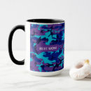 Buscar camuflaje tazas Morado