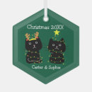 Buscar gatos adornos Verde