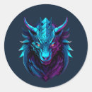 Buscar tatuaje del dragón pegatinas Fantasía