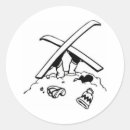 Buscar esquiador pegatinas Nieve