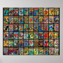 Buscar superhéroes arte Vintage