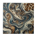 Buscar estampado leopardo azulejos Abstracto