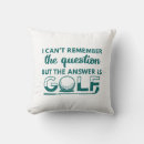 Buscar golf divertido cojines Golfista
