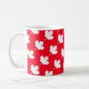 Buscar bandera canadiense tazas Patriótico