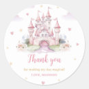 Buscar cumpleaños de la princesa pegatinas Rosa pastel