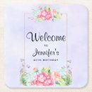 Buscar marco floral posavasos Botánico