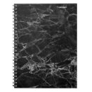 Buscar mármol blanco y negro cuadernos Lujo