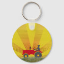 Buscar tractores llaveros Tractor rojo
