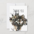 Buscar wolf tarjetas Acuarela