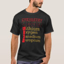 Buscar química orgánica camisetas Mujeres