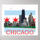 Buscar bandera de chicago posters Arquitectura