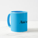 Buscar color azul claro tazas Plantilla