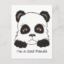 Buscar panda blanco y negro postales Lindo