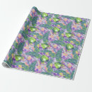 Buscar floral tropical papel de regalo Flores