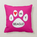 Buscar perrito del beagle cojines Beagles