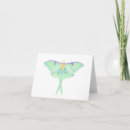 Buscar luna moth tarjetas Verde