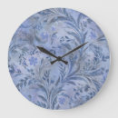 Buscar flores azules relojes de pared Parejas