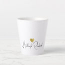 Buscar logotipo del corazón tazas Para ella