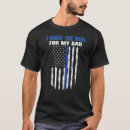 Buscar orgulloso de mi papá camisetas Azul