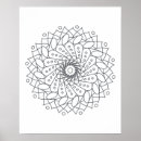 Buscar colorante adulto posters Mandala