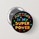 Buscar superpoderes chapas Conciencia del autismo