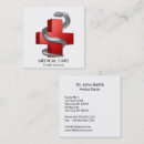 Buscar cruces tarjetas de visita Médicos