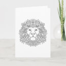 Buscar zendoodle tarjetas Cabeza de león