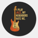 Buscar jazz pegatinas Guitarrista