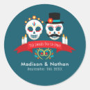 Buscar cráneo pegatinas Día de los muertos