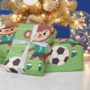 Buscar balones fútbol de papel de regalo Cualquier niño