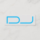 Buscar negocio dj de tarjetas de visita Moderno